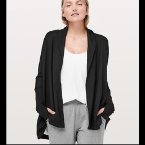 EUC Lululemon open front jacket